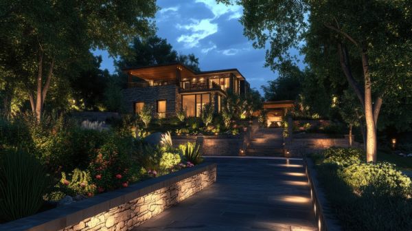 Naperville Landscape Lighting Service
